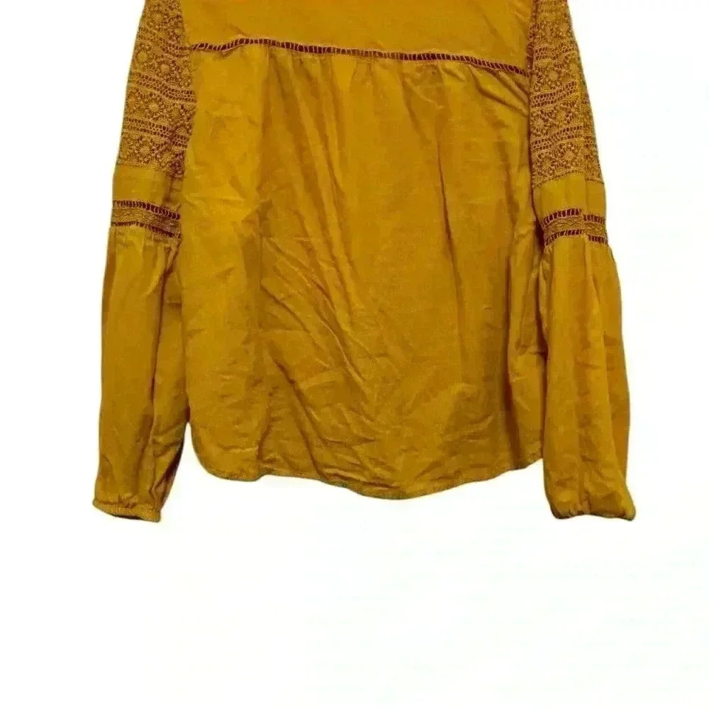 Mustard Yellow Women's Top - Picture 2 of 3